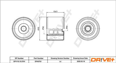 Dr!ve+ DP1110.10.0761 Číslo výrobce: DFA0761. EAN: 5907714174926.