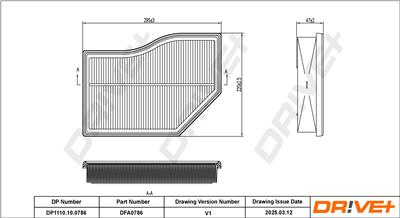 Dr!ve+ DP1110.10.0786 Číslo výrobce: DFA0786.