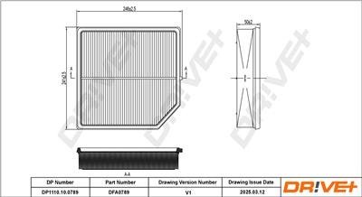 Dr!ve+ DP1110.10.0789 Číslo výrobce: DFA0789.
