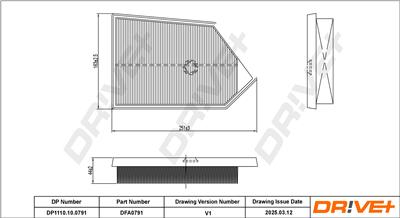 Dr!ve+ DP1110.10.0791 Číslo výrobce: DFA0791.