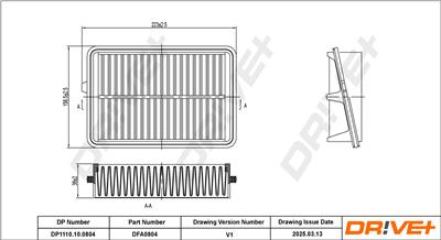 Dr!ve+ DP1110.10.0804 Číslo výrobce: DFA0804.