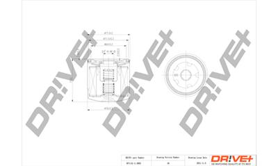 Dr!ve+ DP1110.11.0003 Číslo výrobce: DFL0003. EAN: 5907714163500.