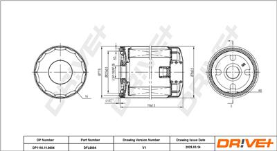 Dr!ve+ DP1110.11.0004 Číslo výrobce: DFL0004. EAN: 5907714163920.