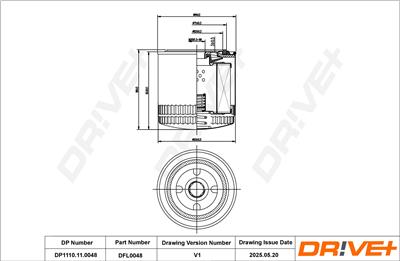 Dr!ve+ DP1110.11.0048 Číslo výrobce: DFL0048. EAN: 5907714163739.