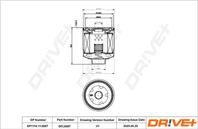 Dr!ve+ DP1110.11.0057 Číslo výrobce: DFL0057. EAN: 5907714163197.