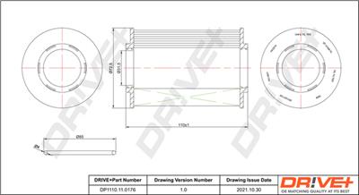 Dr!ve+ DP1110.11.0176 Číslo výrobce: DFL0176. EAN: 5907714152467.
