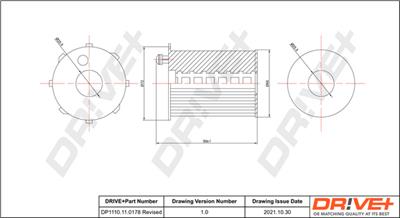 Dr!ve+ DP1110.11.0178 Číslo výrobce: DFL0178. EAN: 5907714152481.