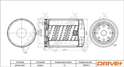 Dr!ve+ DP1110.11.0271 Číslo výrobce: DFL0271. EAN: 5907714167713.