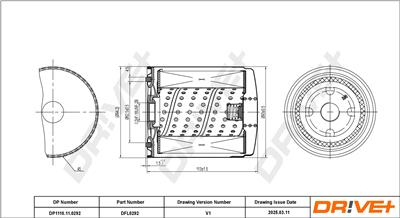 Dr!ve+ DP1110.11.0292 Číslo výrobce: DFL0292. EAN: 5907714167928.