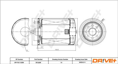 Dr!ve+ DP1110.11.0295 Číslo výrobce: DFL0295. EAN: 5907714167959.