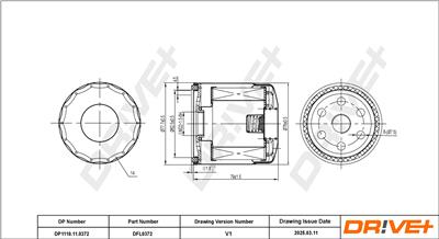 Dr!ve+ DP1110.11.0372 Číslo výrobce: DFL0372.