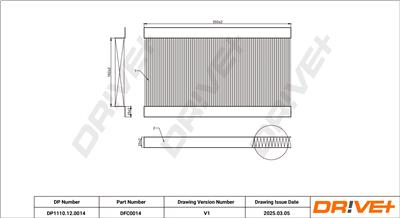 Dr!ve+ DP1110.12.0014 Číslo výrobce: DFC0014. EAN: 5907714163005.