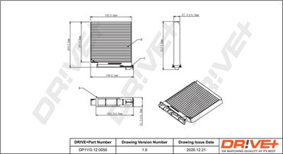 Dr!ve+ DP1110.12.0050 Číslo výrobce: DFC0050. EAN: 5907714162961.