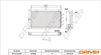 Dr!ve+ DP1110.12.0068 Číslo výrobce: DFC0068. EAN: 5907714163074.