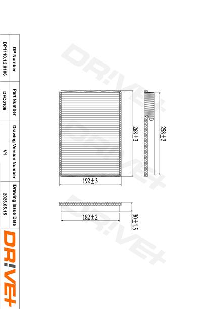 Dr!ve+ DP1110.12.0106 Číslo výrobce: DFC0106. EAN: 5907714152863.