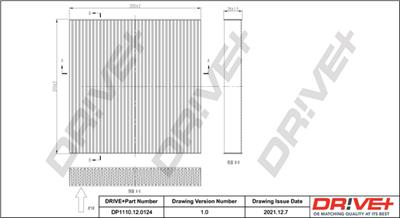 Dr!ve+ DP1110.12.0124 Číslo výrobce: DFC0124. EAN: 5907714153044.