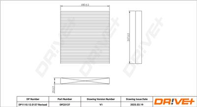 Dr!ve+ DP1110.12.0137 Číslo výrobce: DFC0137. EAN: 5907714153174.