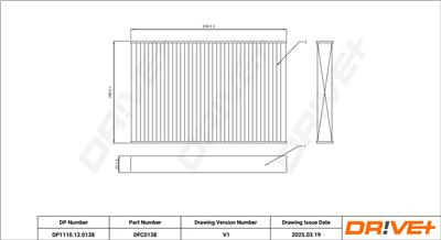 Dr!ve+ DP1110.12.0138 Číslo výrobce: DFC0138. EAN: 5907714153181.