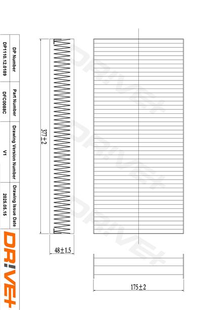 Dr!ve+ DP1110.12.0189 Číslo výrobce: DFC0088C. EAN: 5907714153693.