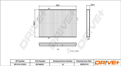 Dr!ve+ DP1110.12.0221 Číslo výrobce: DFC0002C. EAN: 5907714154010.