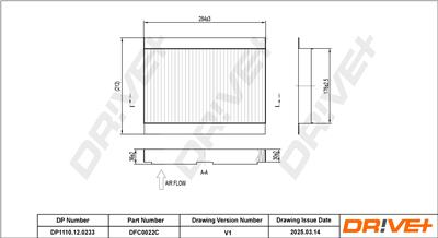 Dr!ve+ DP1110.12.0233 Číslo výrobce: DFC0022C. EAN: 5907714154133.