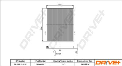 Dr!ve+ DP1110.12.0235 Číslo výrobce: DFC0055C. EAN: 5907714154157.