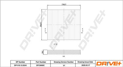 Dr!ve+ DP1110.12.0243 Číslo výrobce: DFC0085C. EAN: 5907714154232.