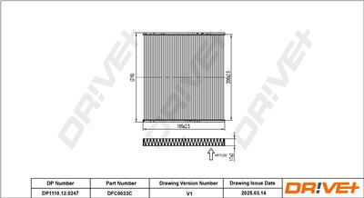 Dr!ve+ DP1110.12.0247 Číslo výrobce: DFC0033C. EAN: 5907714154270.