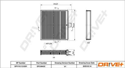 Dr!ve+ DP1110.12.0251 Číslo výrobce: DFC0043C. EAN: 5907714154317.
