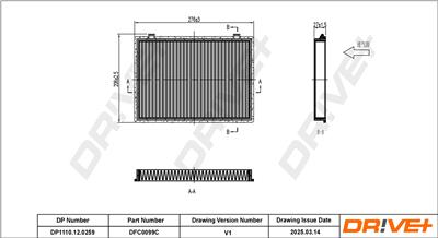 Dr!ve+ DP1110.12.0259 Číslo výrobce: DFC0099C. EAN: 5907714154393.