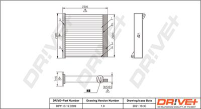 Dr!ve+ DP1110.12.0289 Číslo výrobce: DFC0289C. EAN: 5907714154690.