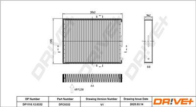 Dr!ve+ DP1110.12.0332 Číslo výrobce: DFC0332. EAN: 5907714166181.