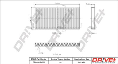 Dr!ve+ DP1110.12.0357 Číslo výrobce: DFC0357. EAN: 5907714166433.