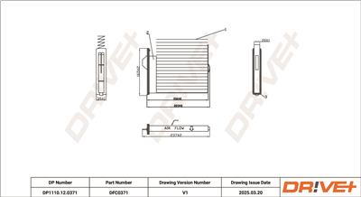 Dr!ve+ DP1110.12.0371 Číslo výrobce: DFC0371. EAN: 5907714166570.