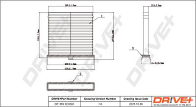 Dr!ve+ DP1110.12.0381 Číslo výrobce: DFC0381. EAN: 5907714166679.