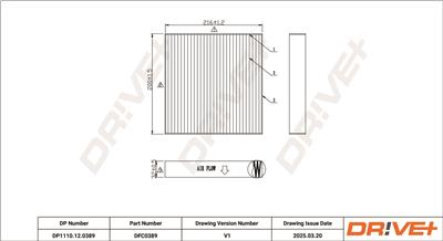 Dr!ve+ DP1110.12.0389 Číslo výrobce: DFC0389. EAN: 5907714166754.