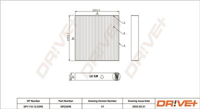 Dr!ve+ DP1110.12.0390 Číslo výrobce: DFC0390. EAN: 5907714166761.