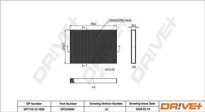 Dr!ve+ DP1110.12.1028 Číslo výrobce: DFC0384H. EAN: 7630556928126.