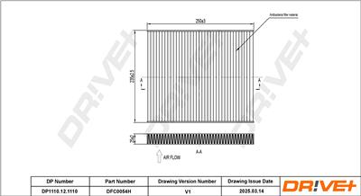 Dr!ve+ DP1110.12.1110 Číslo výrobce: DFC0054H. EAN: 7630556928942.