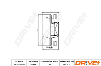 Dr!ve+ DP1110.13.0008 Číslo výrobce: DFF0008.