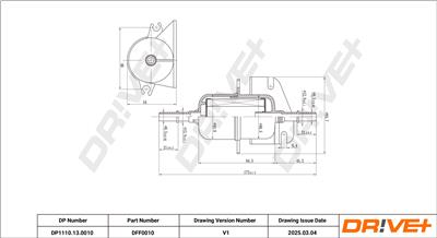 Dr!ve+ DP1110.13.0010 Číslo výrobce: DFF0010. EAN: 5907714164866.