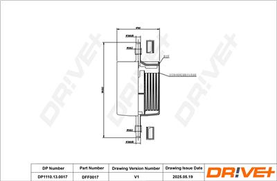 Dr!ve+ DP1110.13.0017 Číslo výrobce: DFF0017. EAN: 5907714164453.