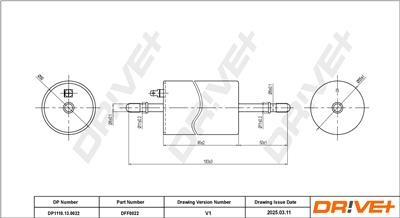 Dr!ve+ DP1110.13.0022 Číslo výrobce: DFF0022. EAN: 5907714164699.