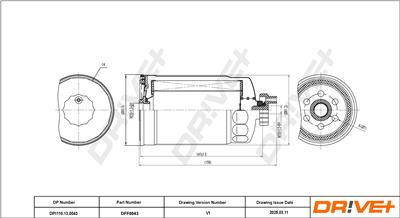 Dr!ve+ DP1110.13.0043 Číslo výrobce: DFF0043. EAN: 5907714164644.