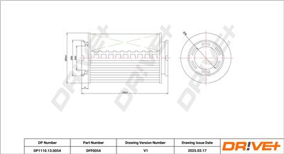Dr!ve+ DP1110.13.0054 Číslo výrobce: DFF0054. EAN: 5907714164736.