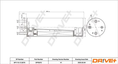 Dr!ve+ DP1110.13.0070 Číslo výrobce: DFF0070. EAN: 5907714164767.