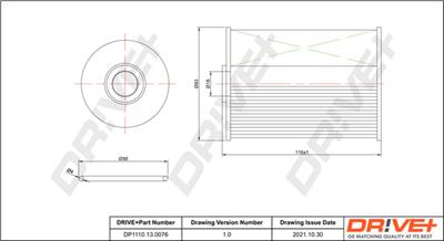 Dr!ve+ DP1110.13.0076 Číslo výrobce: DFF0076. EAN: 5907714164798.