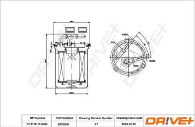 Dr!ve+ DP1110.13.0084 Číslo výrobce: DFF0084. EAN: 5907714164484.