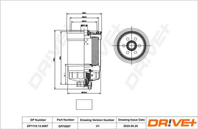 Dr!ve+ DP1110.13.0087 Číslo výrobce: DFF0087. EAN: 5907714164941.