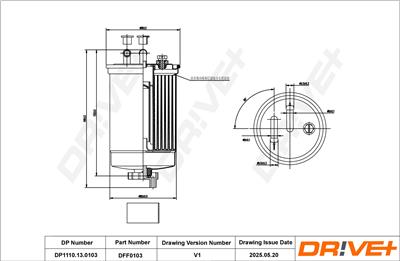 Dr!ve+ DP1110.13.0103 Číslo výrobce: DFF0103. EAN: 5907714154928.
